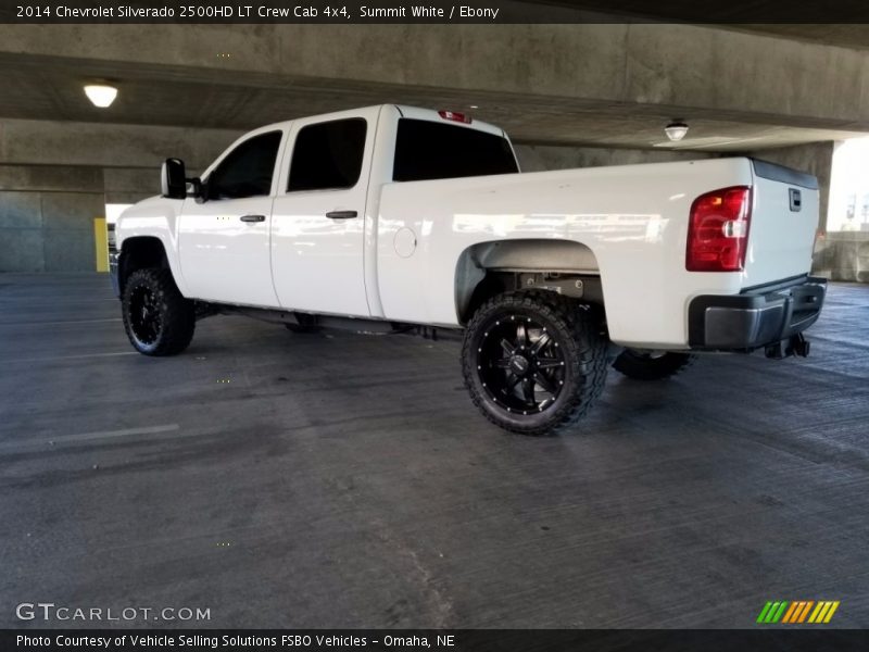 Summit White / Ebony 2014 Chevrolet Silverado 2500HD LT Crew Cab 4x4