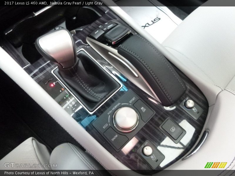 Nebula Gray Pearl / Light Gray 2017 Lexus LS 460 AWD