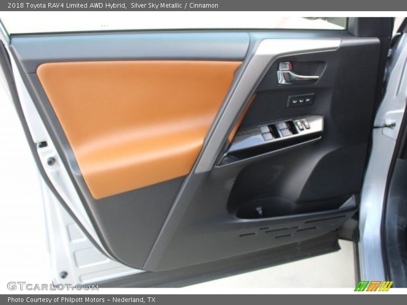 Door Panel of 2018 RAV4 Limited AWD Hybrid