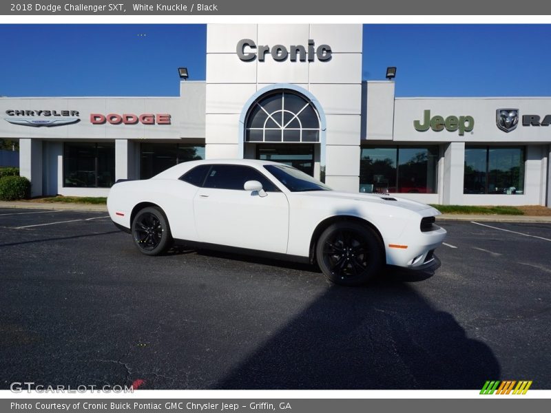 White Knuckle / Black 2018 Dodge Challenger SXT