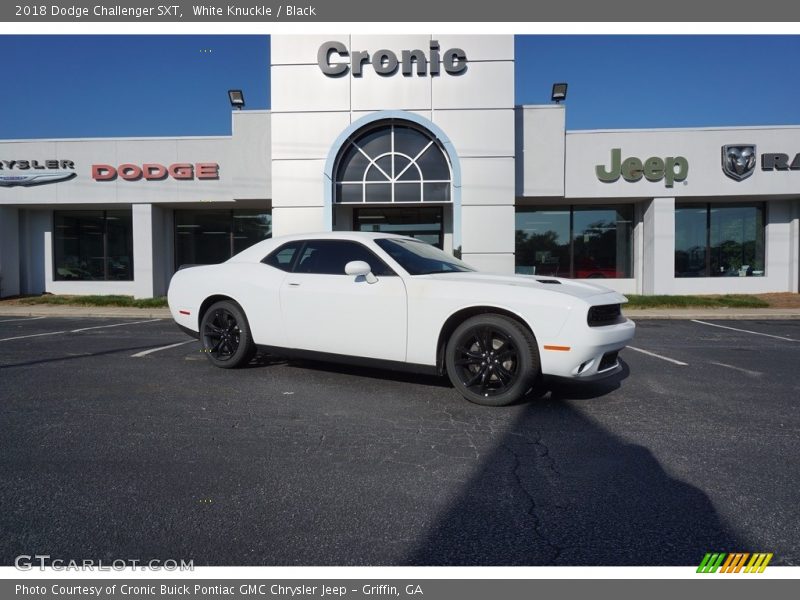 White Knuckle / Black 2018 Dodge Challenger SXT