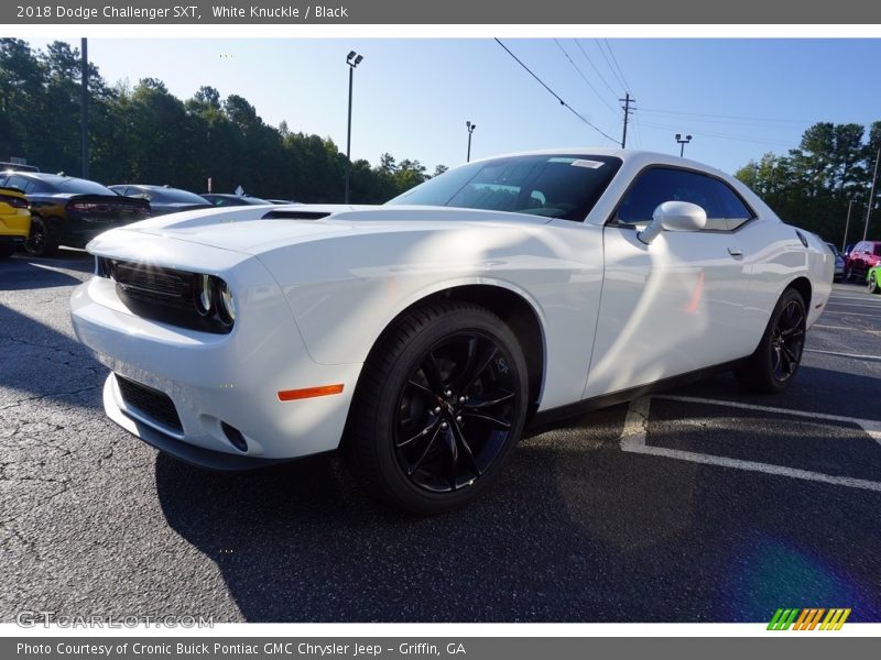White Knuckle / Black 2018 Dodge Challenger SXT