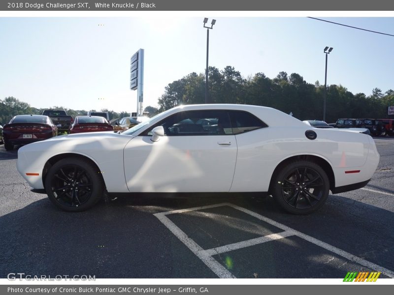 White Knuckle / Black 2018 Dodge Challenger SXT