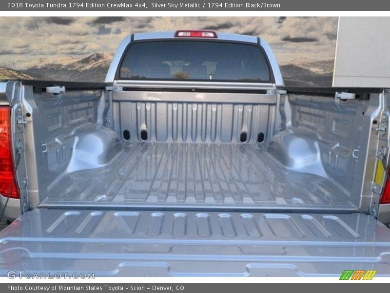 Silver Sky Metallic / 1794 Edition Black/Brown 2018 Toyota Tundra 1794 Edition CrewMax 4x4