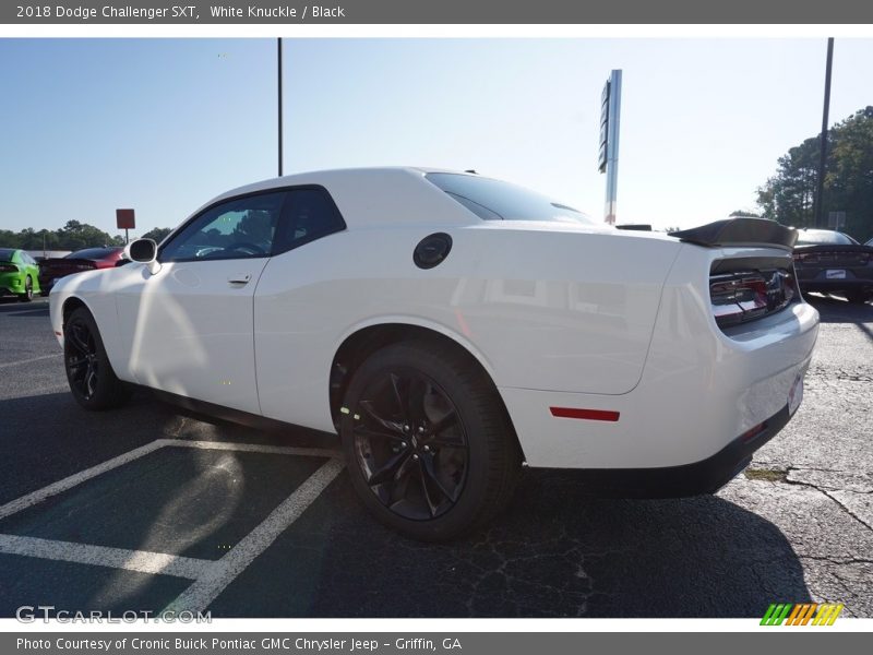 White Knuckle / Black 2018 Dodge Challenger SXT