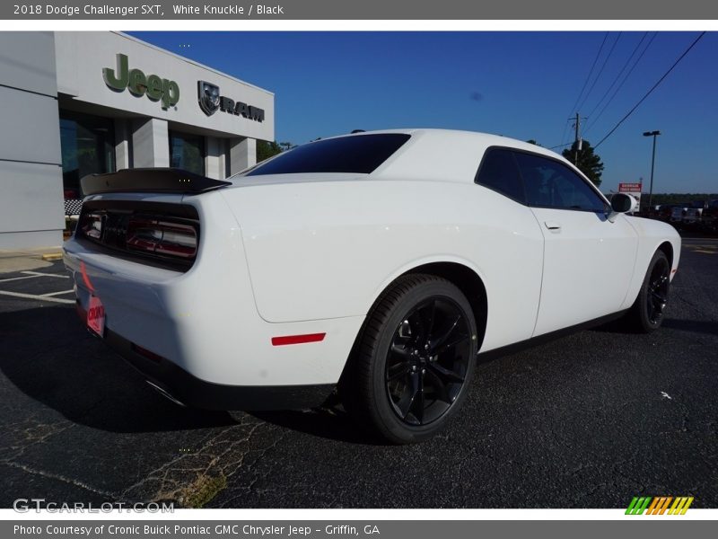 White Knuckle / Black 2018 Dodge Challenger SXT