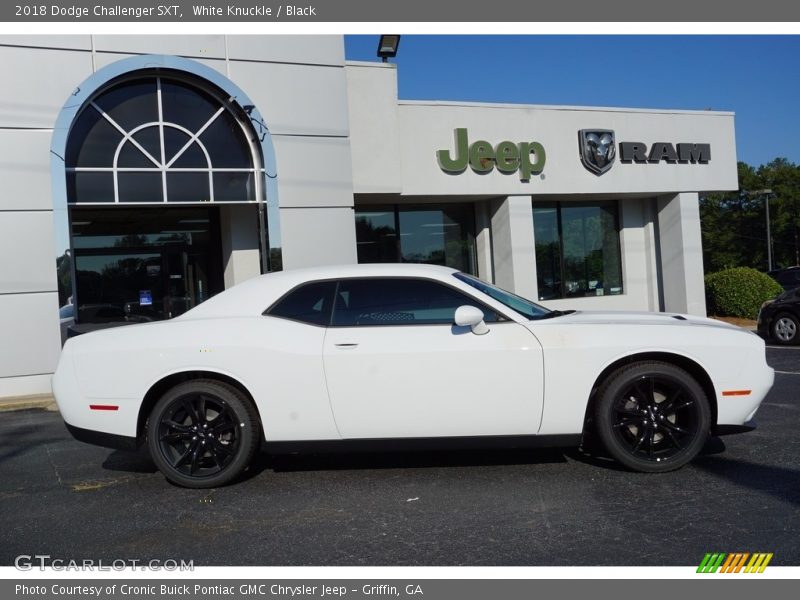 White Knuckle / Black 2018 Dodge Challenger SXT