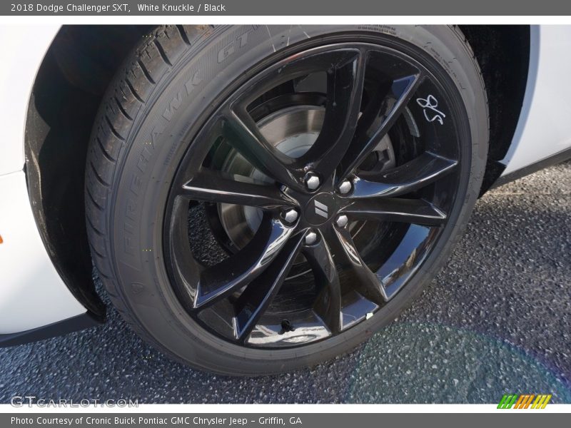 White Knuckle / Black 2018 Dodge Challenger SXT