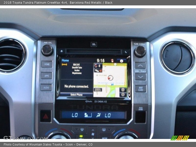 Barcelona Red Metallic / Black 2018 Toyota Tundra Platinum CrewMax 4x4