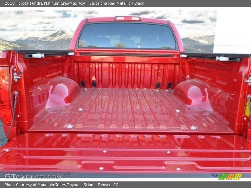 Barcelona Red Metallic / Black 2018 Toyota Tundra Platinum CrewMax 4x4