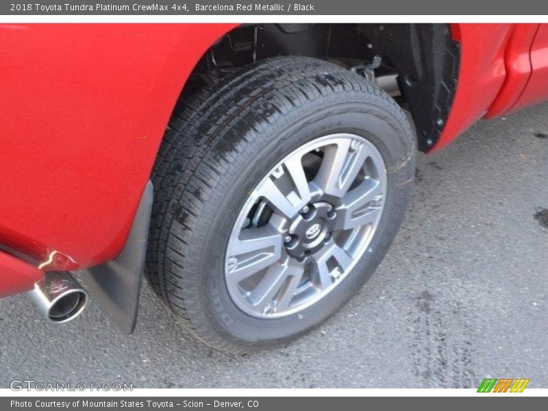 Barcelona Red Metallic / Black 2018 Toyota Tundra Platinum CrewMax 4x4