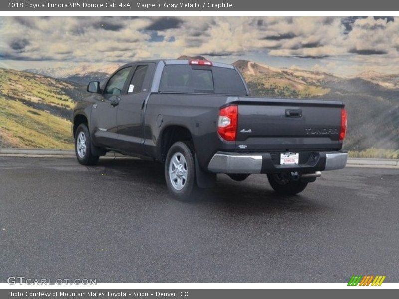 Magnetic Gray Metallic / Graphite 2018 Toyota Tundra SR5 Double Cab 4x4