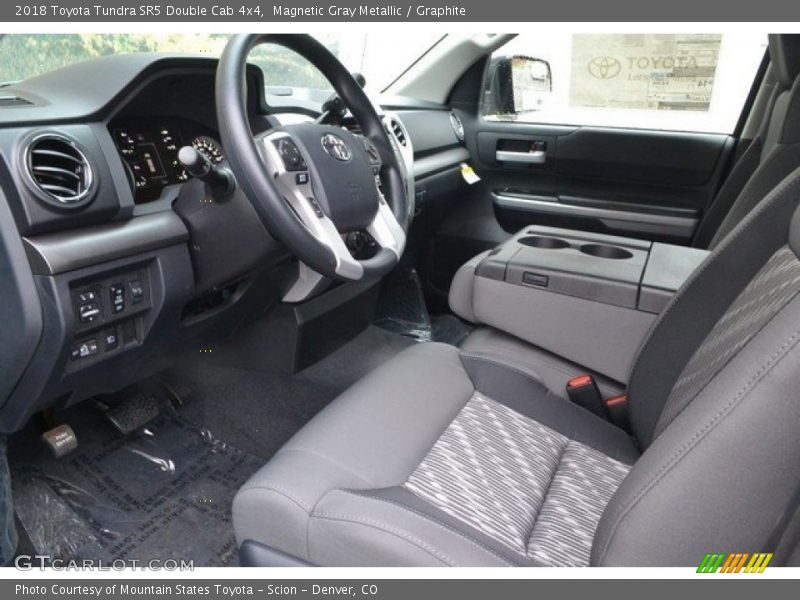 Magnetic Gray Metallic / Graphite 2018 Toyota Tundra SR5 Double Cab 4x4
