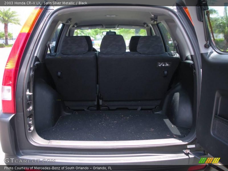 Satin Silver Metallic / Black 2003 Honda CR-V LX