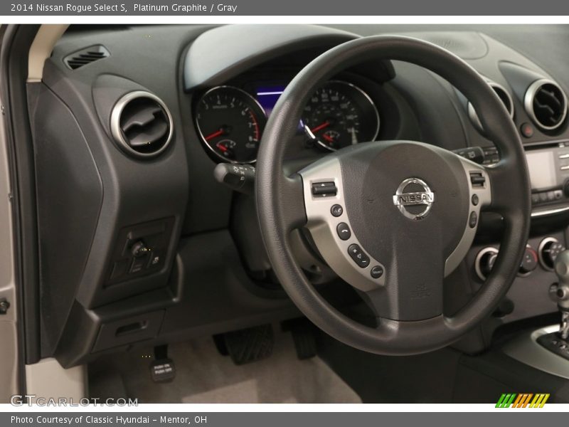 Platinum Graphite / Gray 2014 Nissan Rogue Select S