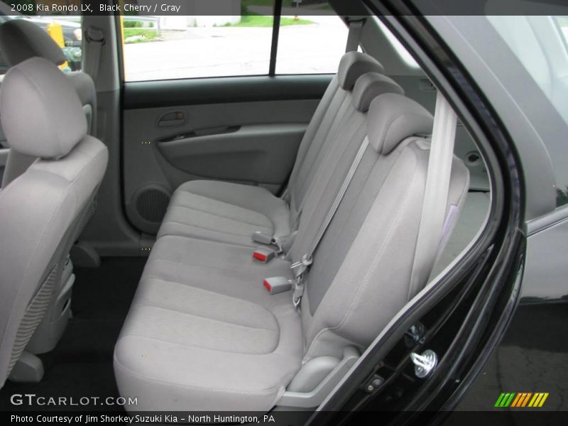 Black Cherry / Gray 2008 Kia Rondo LX