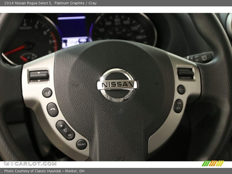 Platinum Graphite / Gray 2014 Nissan Rogue Select S