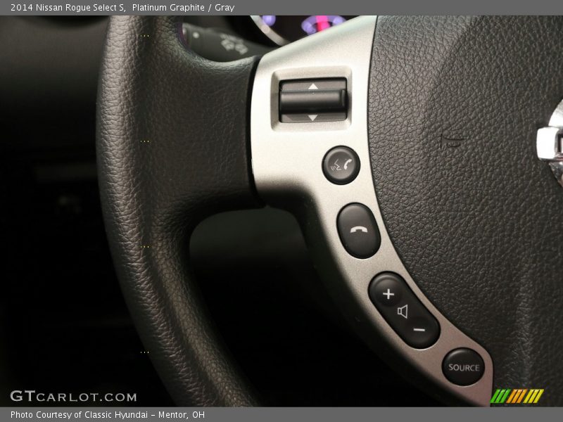 Platinum Graphite / Gray 2014 Nissan Rogue Select S