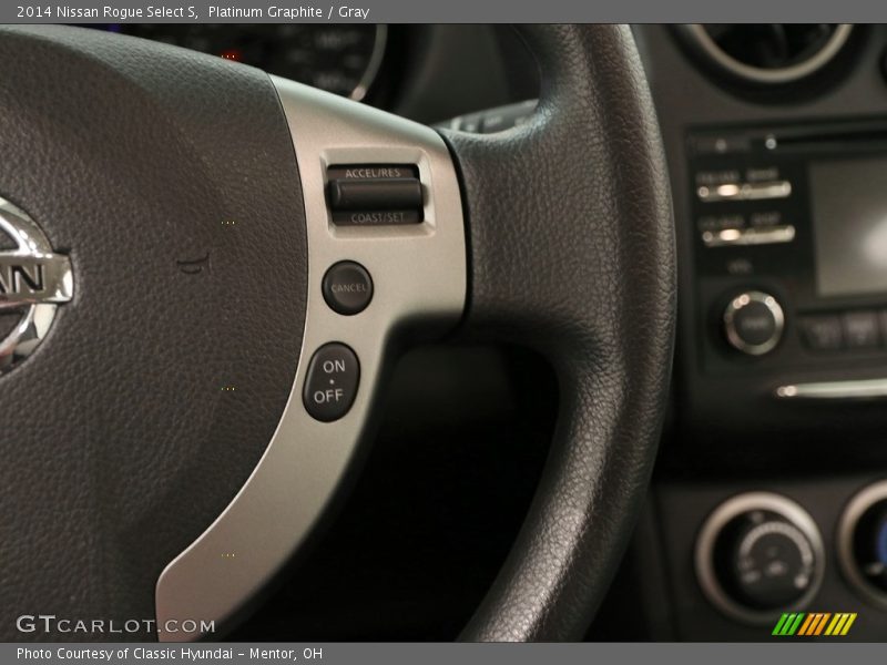 Platinum Graphite / Gray 2014 Nissan Rogue Select S