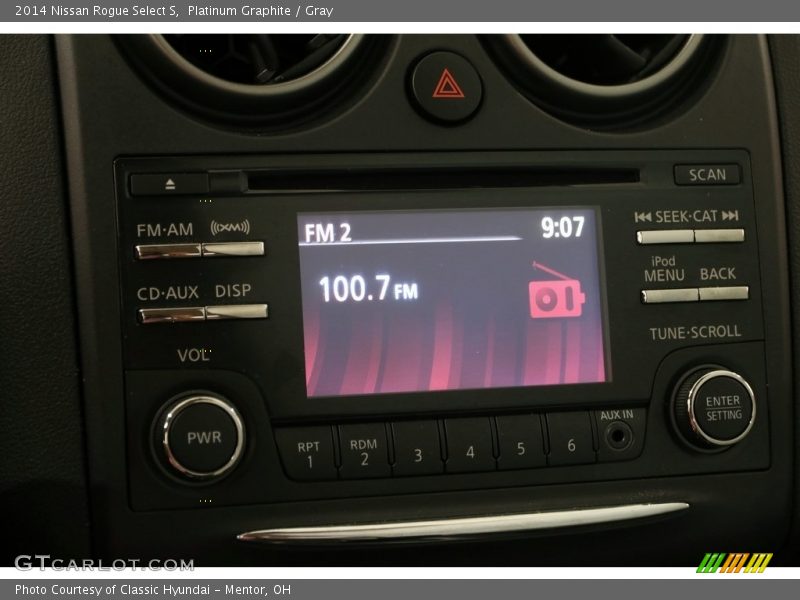 Platinum Graphite / Gray 2014 Nissan Rogue Select S