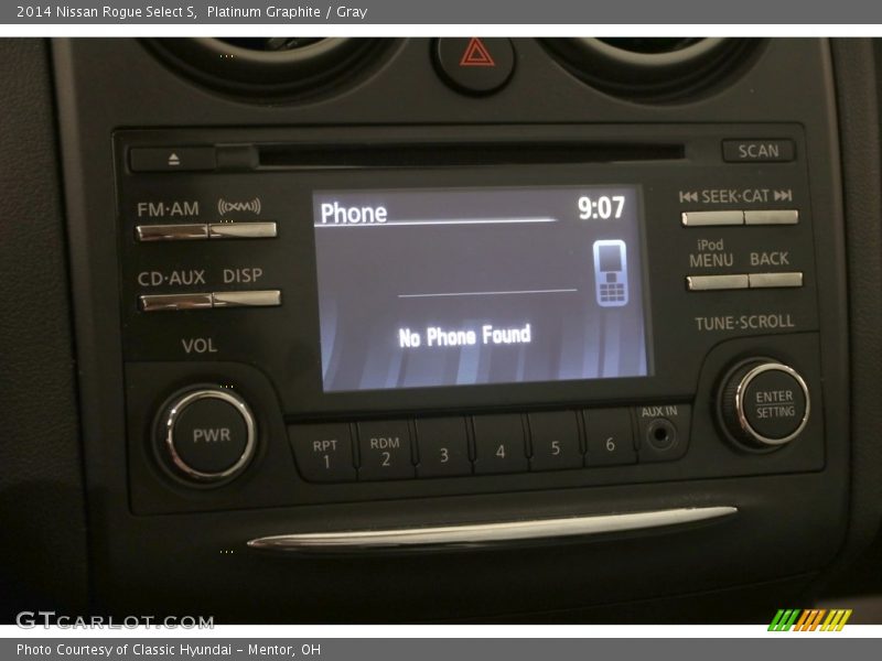 Platinum Graphite / Gray 2014 Nissan Rogue Select S