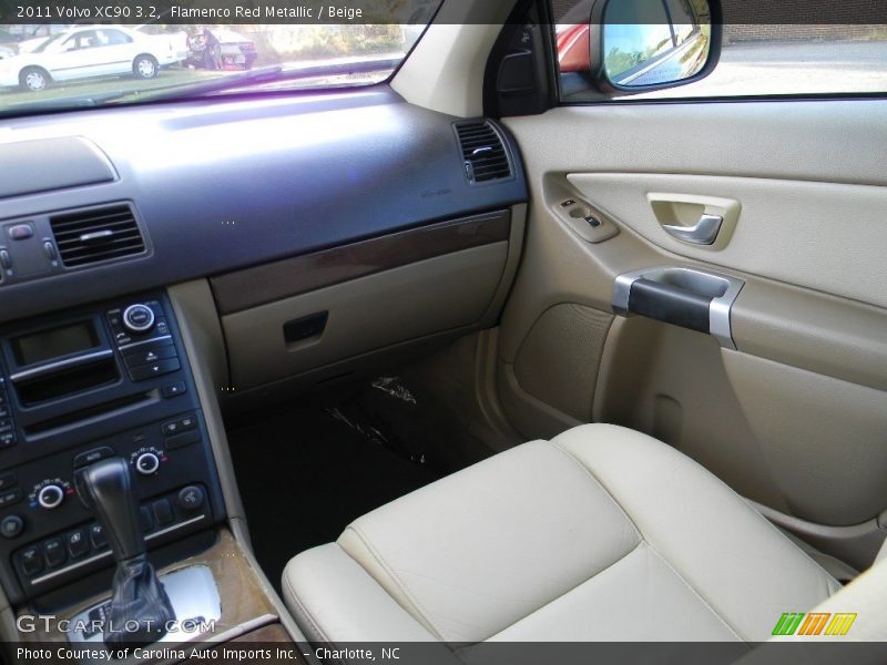 Flamenco Red Metallic / Beige 2011 Volvo XC90 3.2