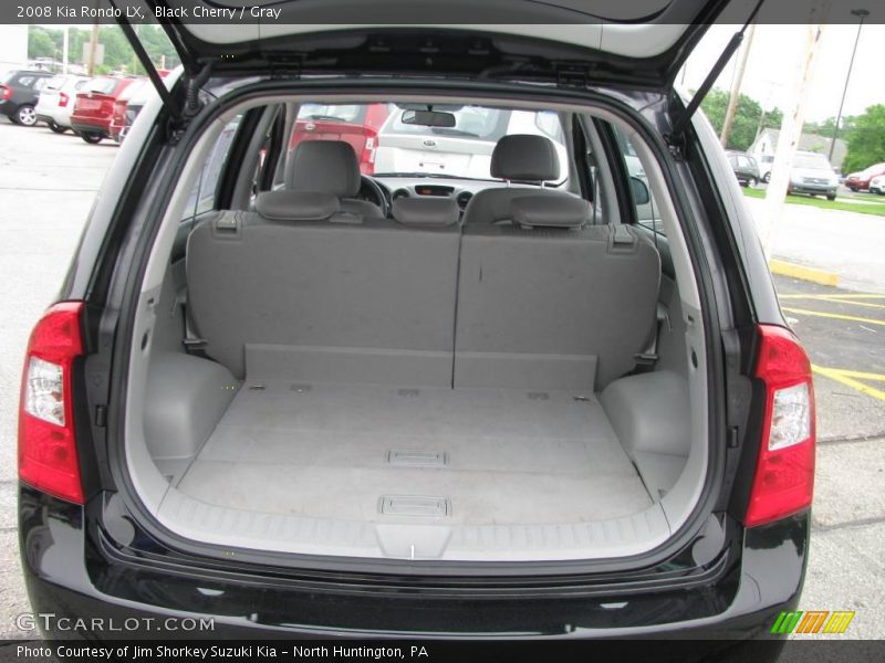 Black Cherry / Gray 2008 Kia Rondo LX