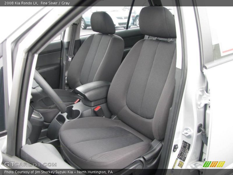 Fine Silver / Gray 2008 Kia Rondo LX