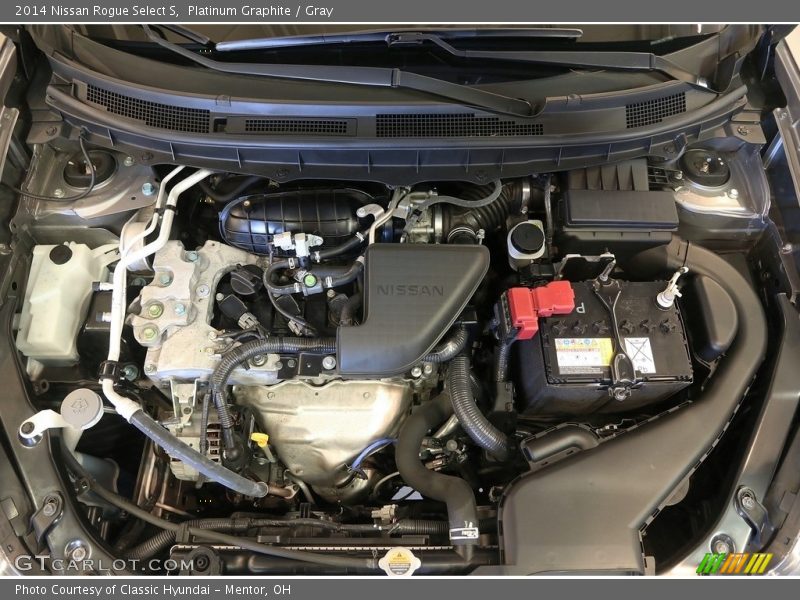 Platinum Graphite / Gray 2014 Nissan Rogue Select S