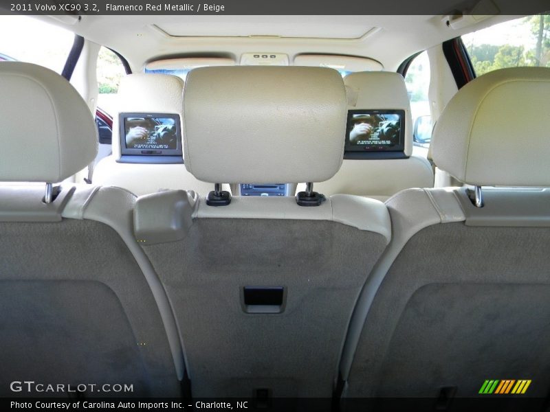 Flamenco Red Metallic / Beige 2011 Volvo XC90 3.2