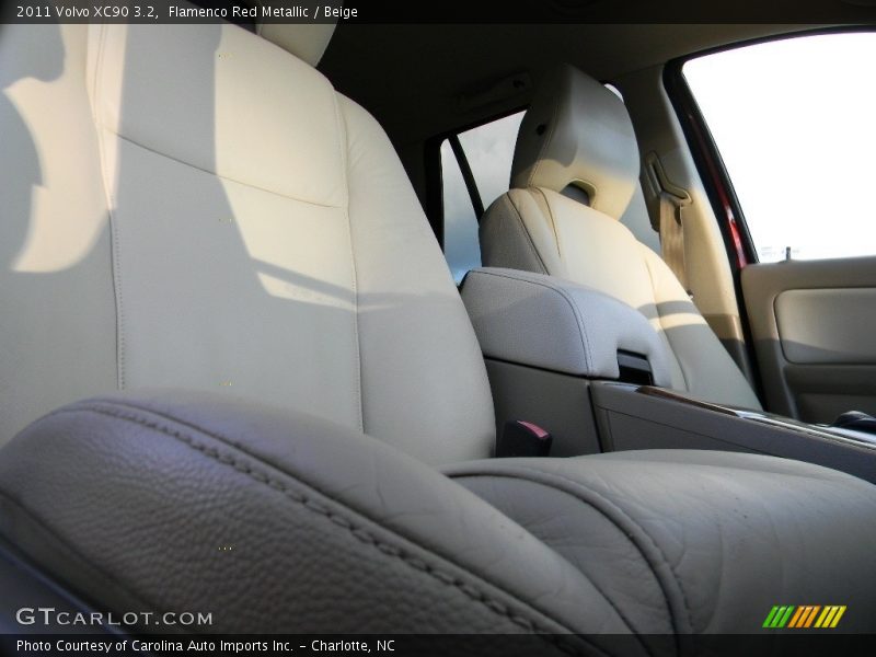 Flamenco Red Metallic / Beige 2011 Volvo XC90 3.2