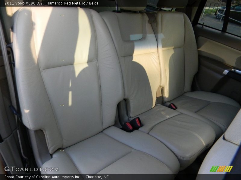 Flamenco Red Metallic / Beige 2011 Volvo XC90 3.2
