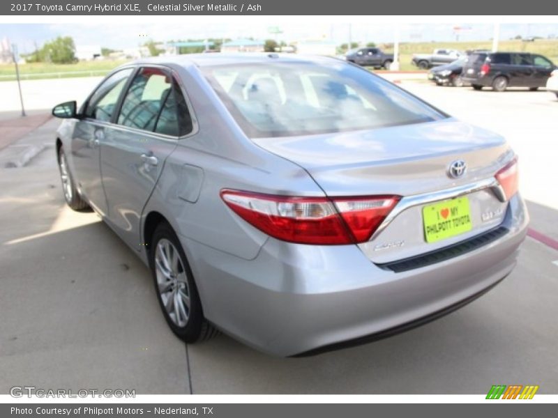 Celestial Silver Metallic / Ash 2017 Toyota Camry Hybrid XLE