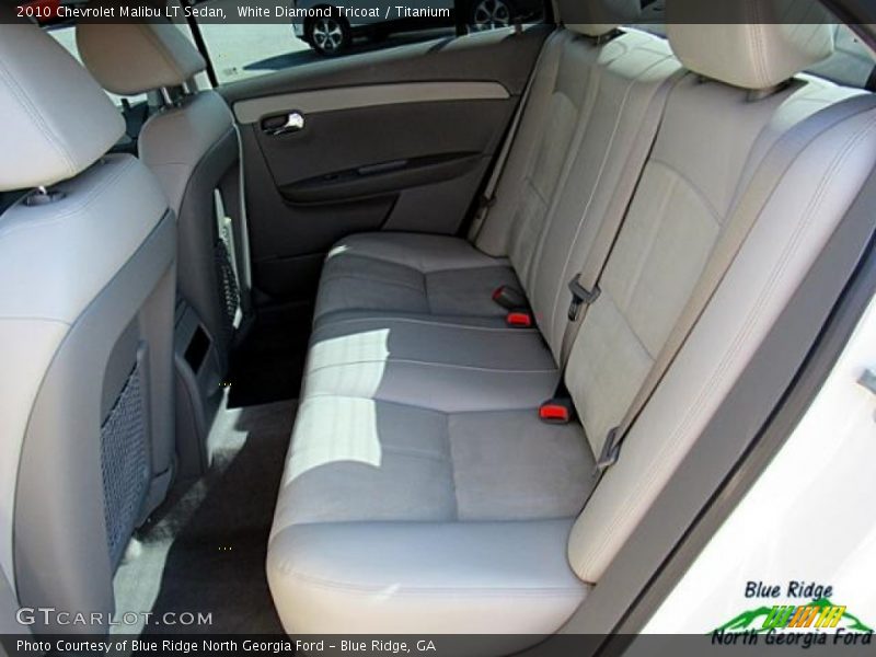 White Diamond Tricoat / Titanium 2010 Chevrolet Malibu LT Sedan