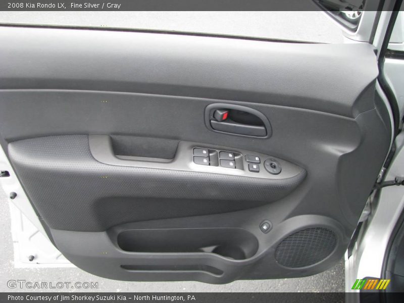 Fine Silver / Gray 2008 Kia Rondo LX