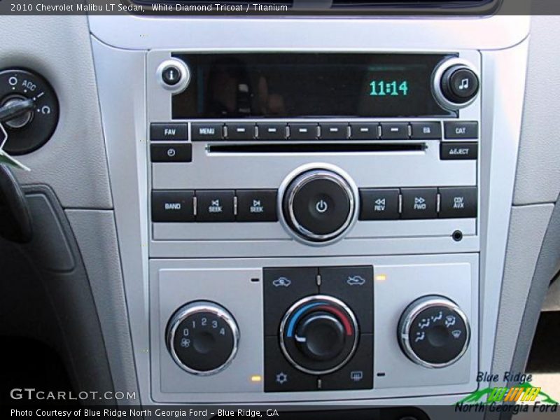 White Diamond Tricoat / Titanium 2010 Chevrolet Malibu LT Sedan