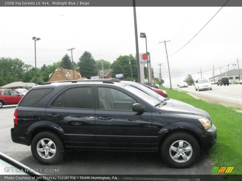 Midnight Blue / Beige 2008 Kia Sorento LX 4x4
