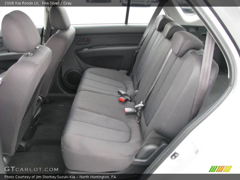 Fine Silver / Gray 2008 Kia Rondo LX