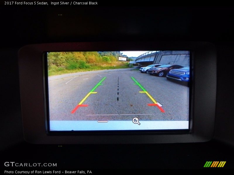 Ingot Silver / Charcoal Black 2017 Ford Focus S Sedan