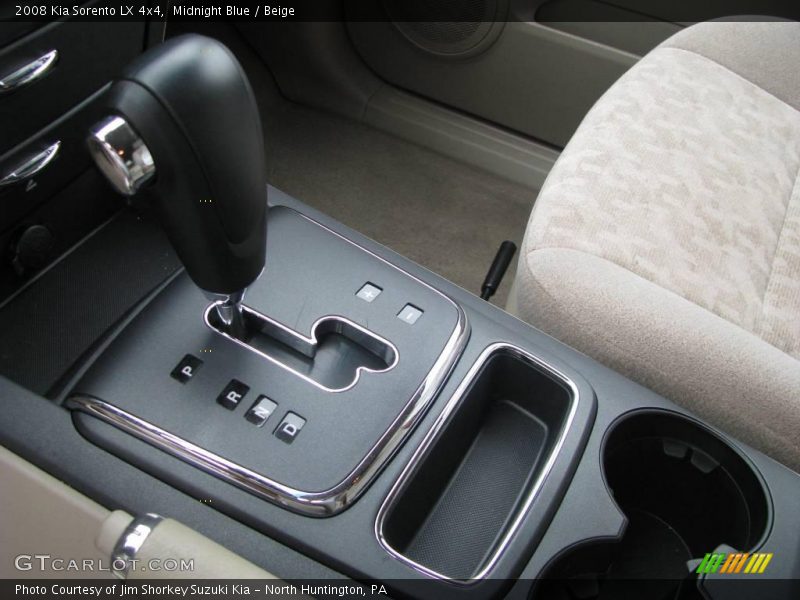 Midnight Blue / Beige 2008 Kia Sorento LX 4x4