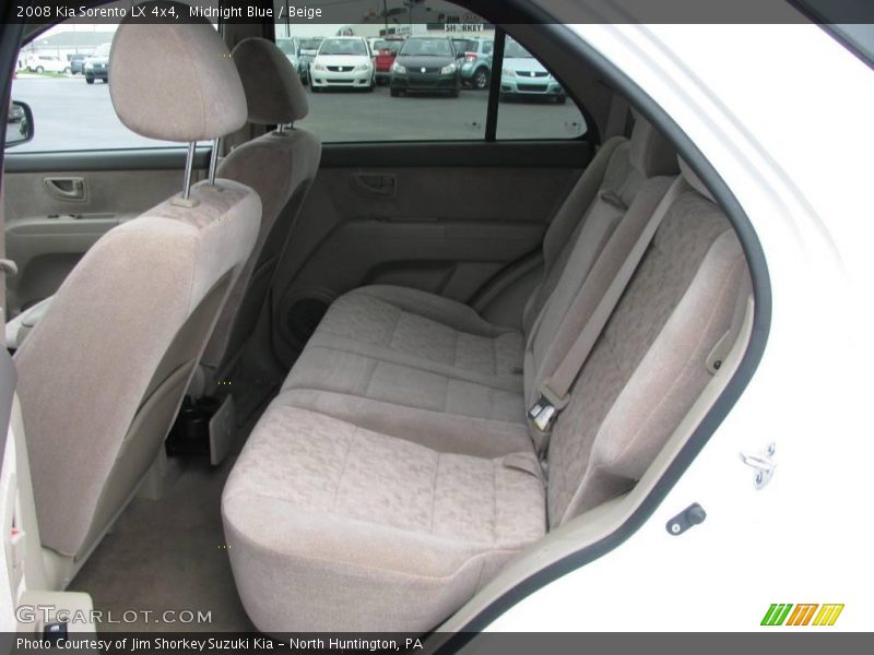 Midnight Blue / Beige 2008 Kia Sorento LX 4x4