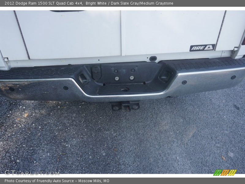 Bright White / Dark Slate Gray/Medium Graystone 2012 Dodge Ram 1500 SLT Quad Cab 4x4
