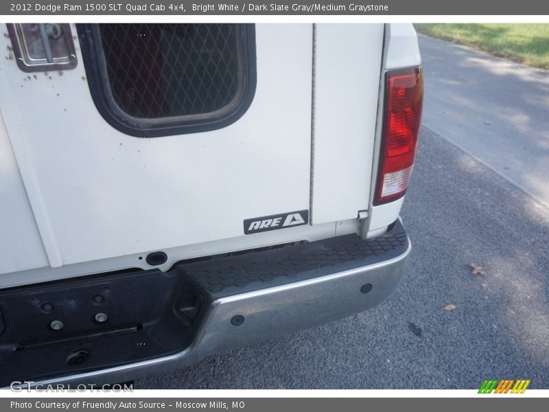 Bright White / Dark Slate Gray/Medium Graystone 2012 Dodge Ram 1500 SLT Quad Cab 4x4