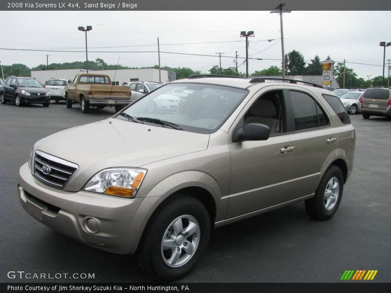 Sand Beige / Beige 2008 Kia Sorento LX 4x4