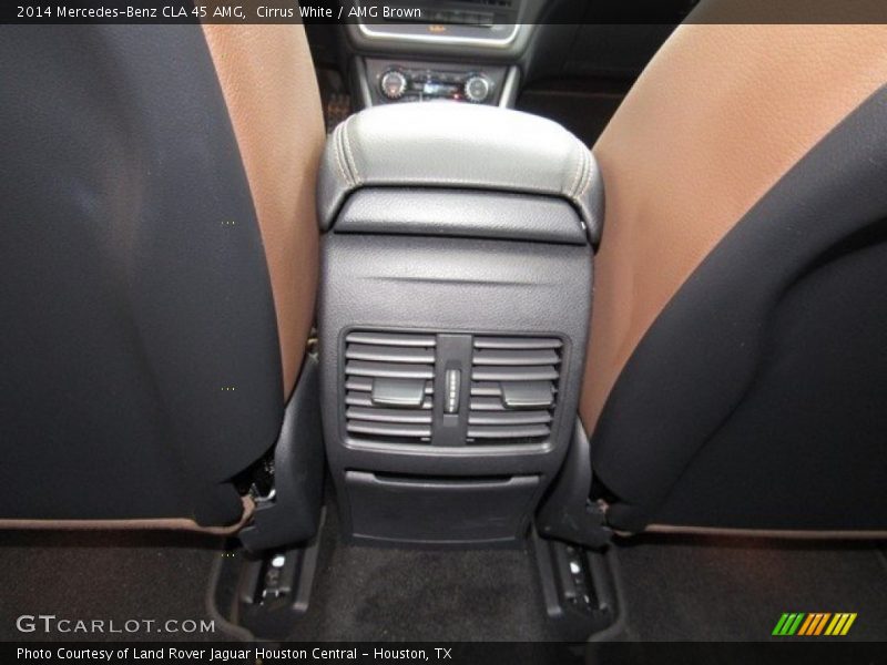 Cirrus White / AMG Brown 2014 Mercedes-Benz CLA 45 AMG