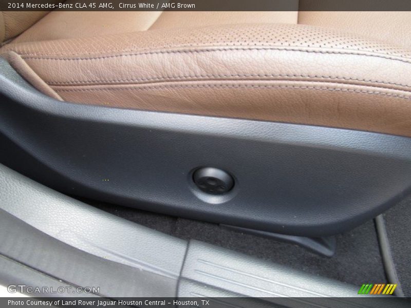 Cirrus White / AMG Brown 2014 Mercedes-Benz CLA 45 AMG