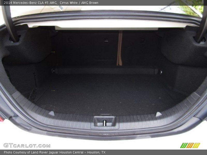 Cirrus White / AMG Brown 2014 Mercedes-Benz CLA 45 AMG