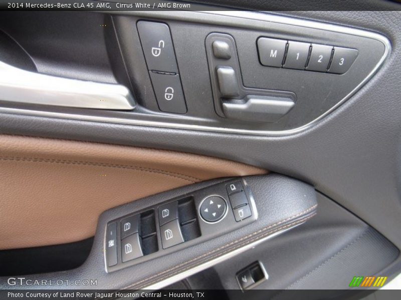 Cirrus White / AMG Brown 2014 Mercedes-Benz CLA 45 AMG
