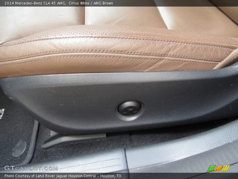 Cirrus White / AMG Brown 2014 Mercedes-Benz CLA 45 AMG