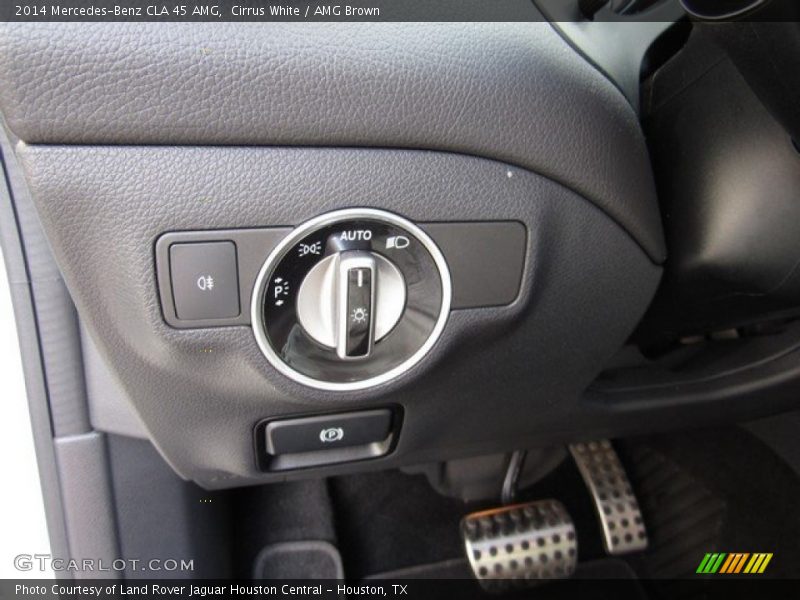 Cirrus White / AMG Brown 2014 Mercedes-Benz CLA 45 AMG